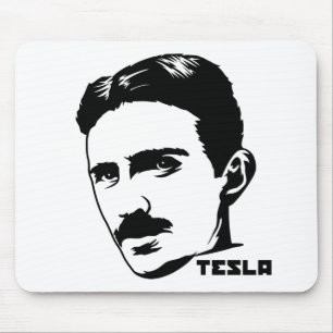 Nikola Tesla Portrait Mousepad