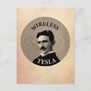 Nikola Tesla Postcard