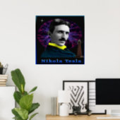 Nikola Tesla poster (Home Office)