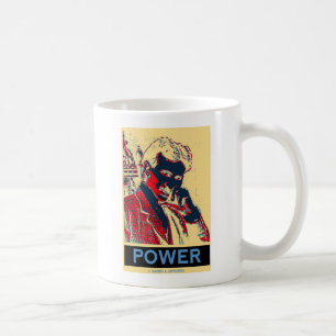 Nikola Tesla Power (Obama-Like Poster) Coffee Mug