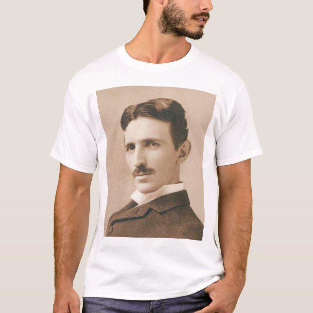 Nikola Tesla T-Shirt (Front)