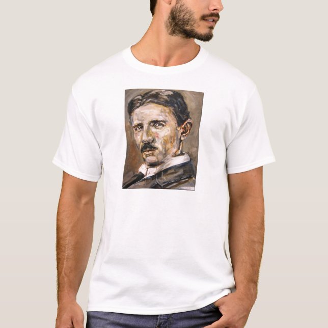 Nikola Tesla T-Shirt (Front)