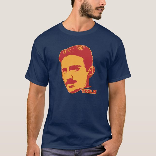 Nikola Tesla T-Shirt (Front)