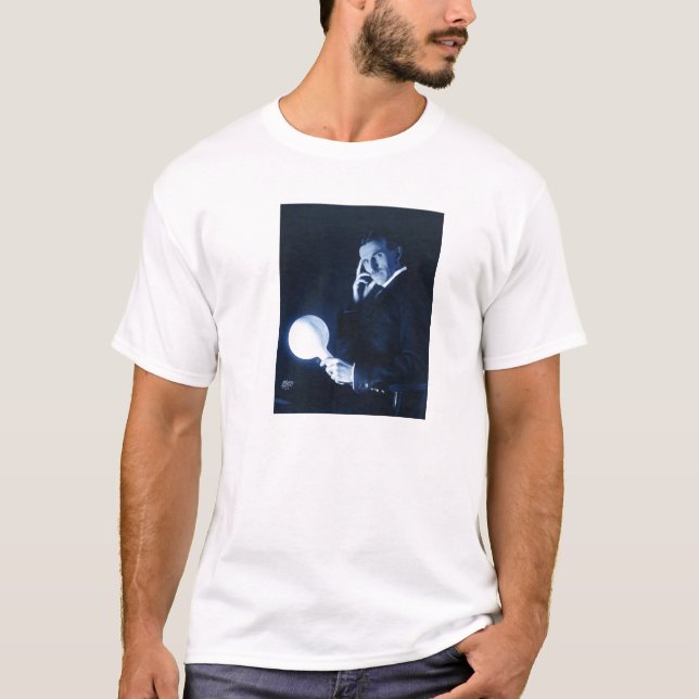 Nikola Tesla T-Shirt (Front)