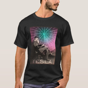Nikola Tesla'S Ac Electricity Inspiring Science T-Shirt