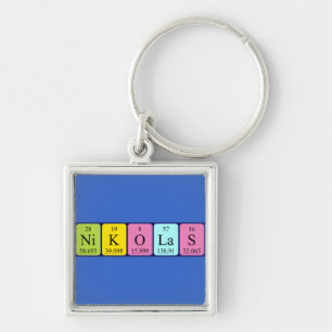 Nikolas periodic table name keyring