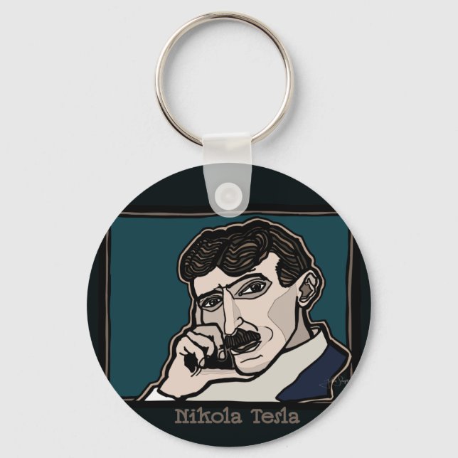 NikolaTesla Key Ring (Front)