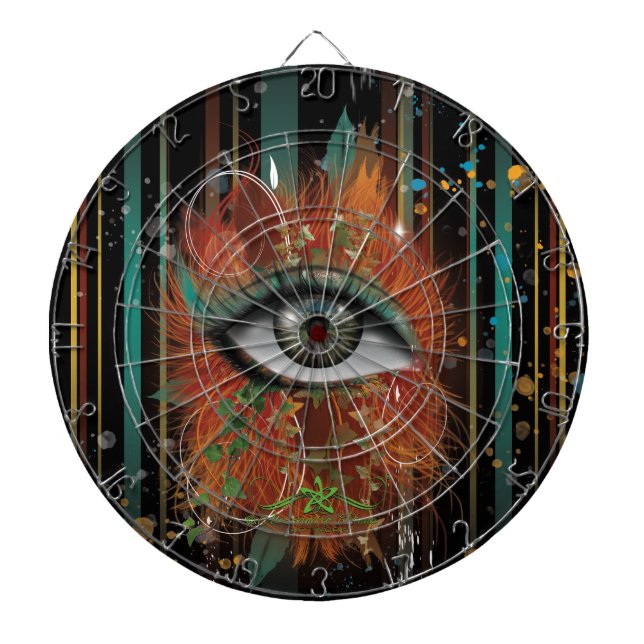 Nikole's Eye Dartboard (Front)