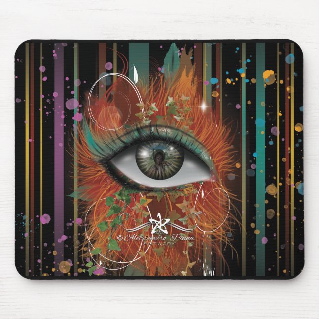 Nikole's Eye Mouse Mat (Front)