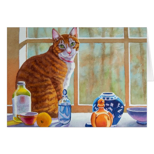 Nikos with Glass Bottles (Front Horizontal)