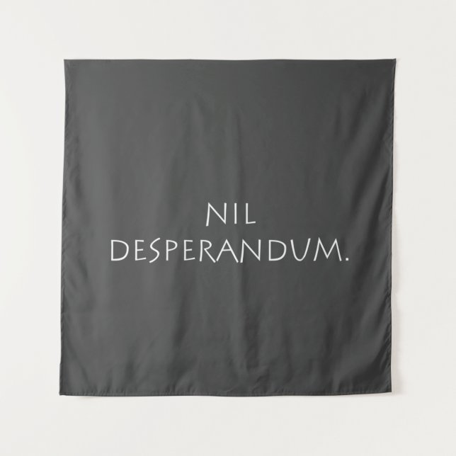 Nil Desperandum Tapestry (Front)