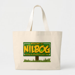 nilbog large tote bag