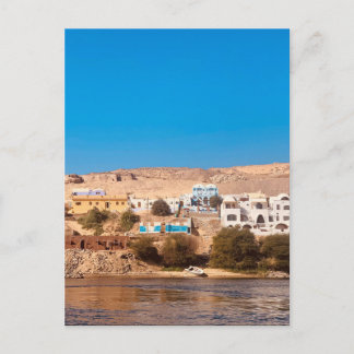 Nile at Aswan - Egypt Postcard