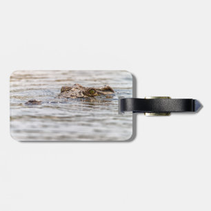 Nile Crocodile Luggage Tag