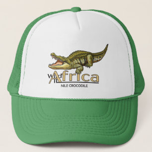 Nile crocodile. Wild Africa Trucker Hat