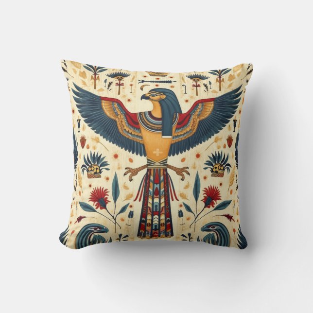"Nile Dreams Decorative Pillow" Cushion (Front)