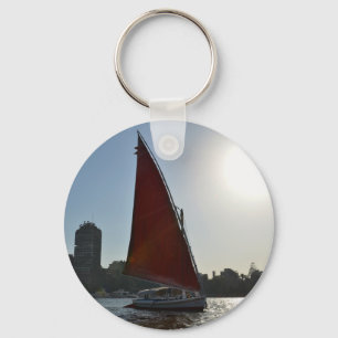 Nile Felucca In The Sun Key Ring