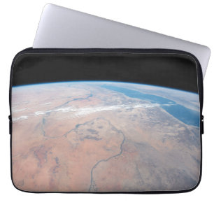 Nile River Winding Northward Next To The Red Sea Laptop Sleeve