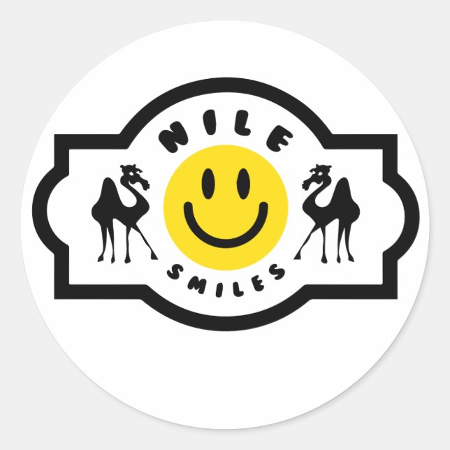 Nile Smiles Stickers (Front)