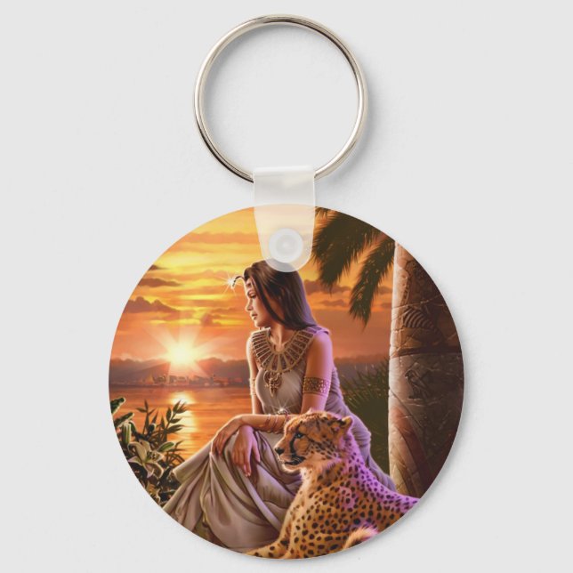 "Nile Sunset" Key Ring (Front)