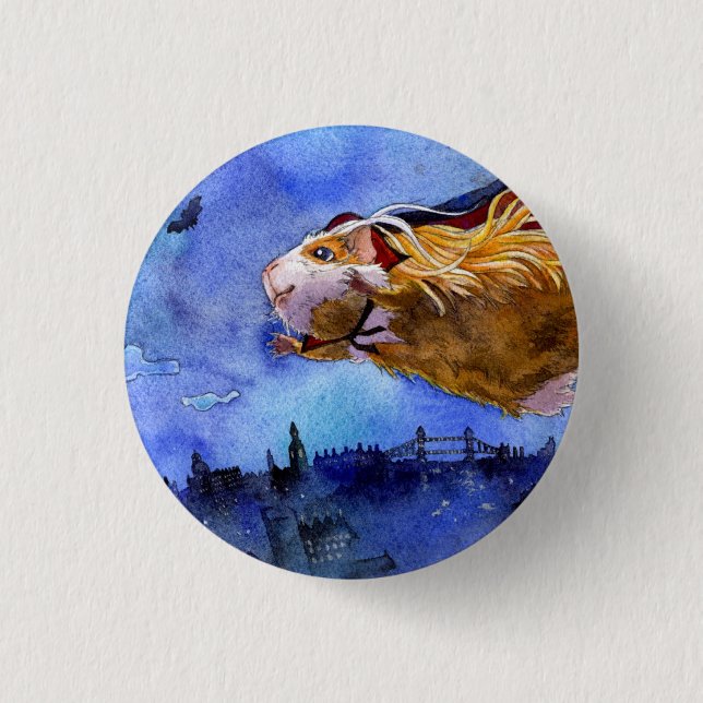 Nile the Vampire 3 Cm Round Badge (Front)