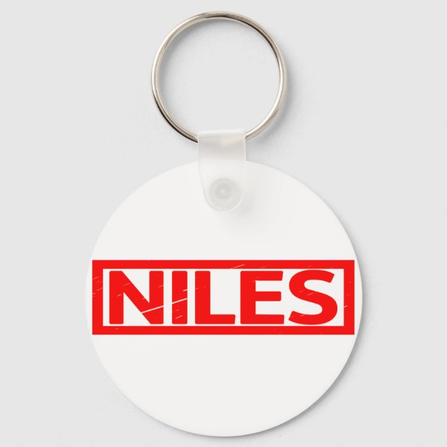 Niles Stamp Key Ring (Front)