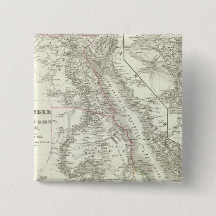 Nillander - The Nile, Africa 15 Cm Square Badge