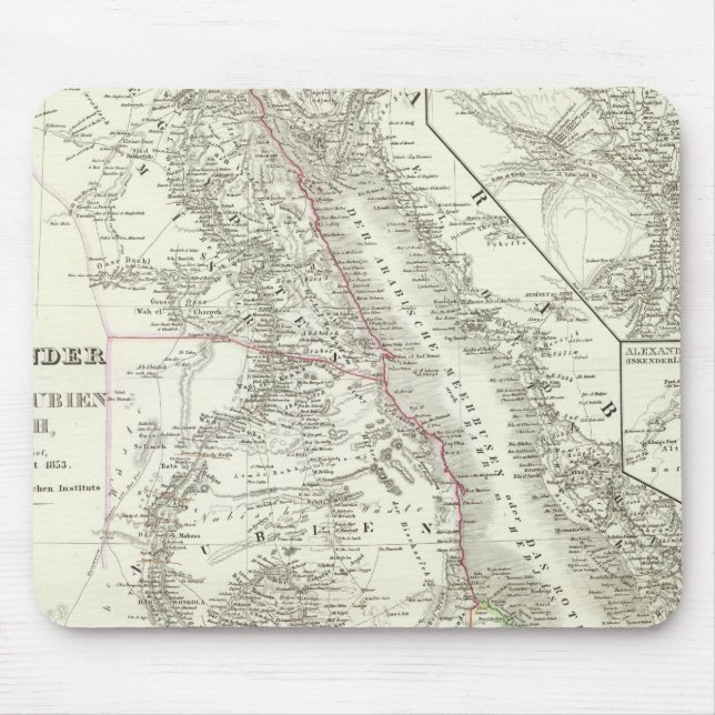 Nillander - The Nile, Africa Mouse Mat (Front)