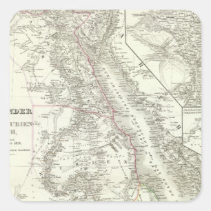 Nillander - The Nile, Africa Square Sticker