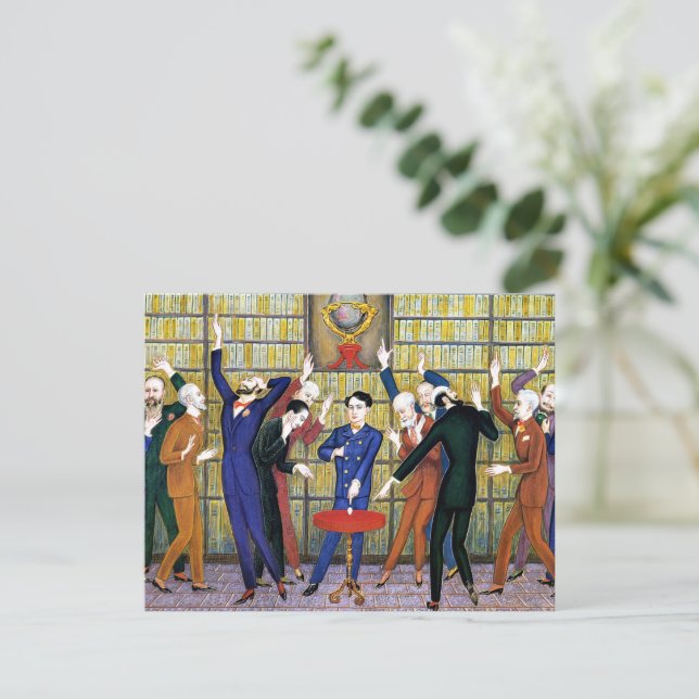 Nils von Dardel - The Egg of Columbus Card (Standing Front)