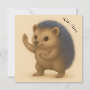 Nim Does Tai Chi Customizable Comfort Series Card