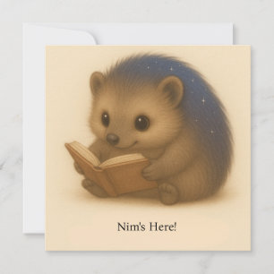 Nim Reads Customisable Comfort Series Card