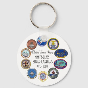 NIMITZ CLASS AIRCRAFT CARRIER        KEYCHAIN