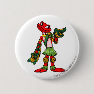 Nimmo Mystery Island Player 6 Cm Round Badge