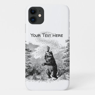 Nimrod - Bear and Bees iPhone 11 Case