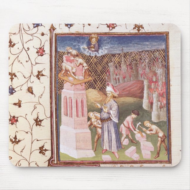 Nimrod Overseeing the Building of Tower of Mouse Mat (Front)