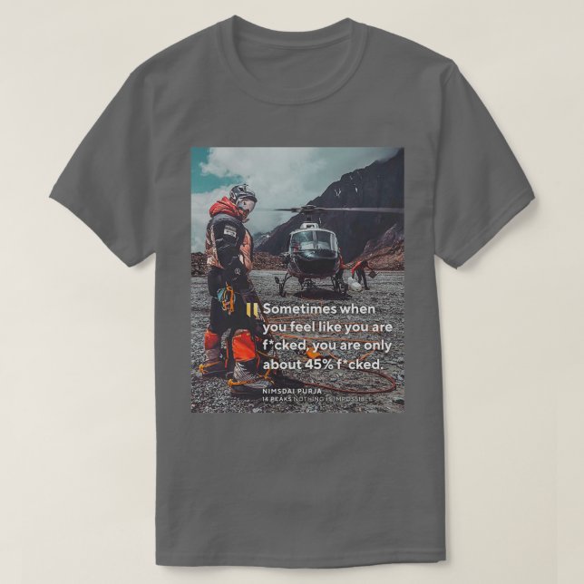 Nimsdai Purja T-Shirt (Design Front)