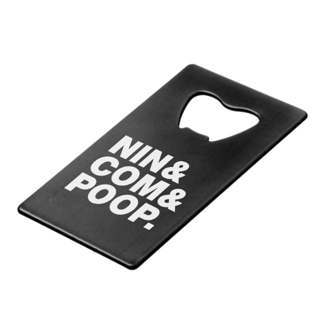 NIN & COM & POOP. (Front Angled)