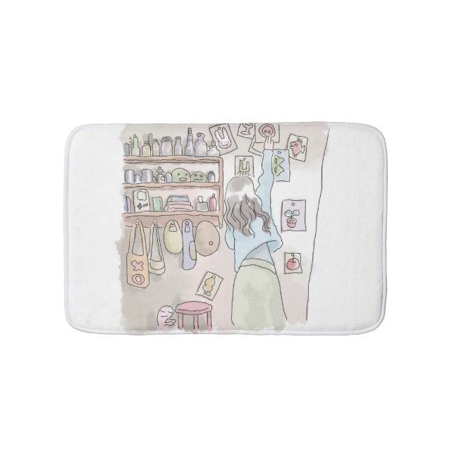 Nina Bath Mat (Front)