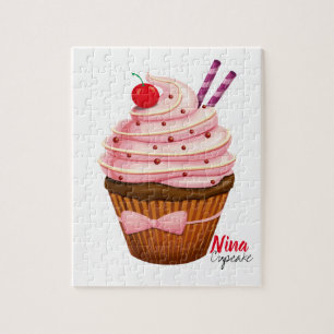 Nina Cupcake Jigsaw Puzzle