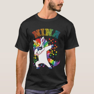 NIna Dabbing Unicorn T-Shirt