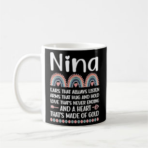 Nina Grandmother Appreciation Nina Grandma Coffee Mug