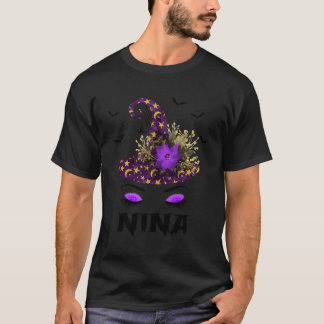 Nina Hat Witch Halloween Costume T-Shirt