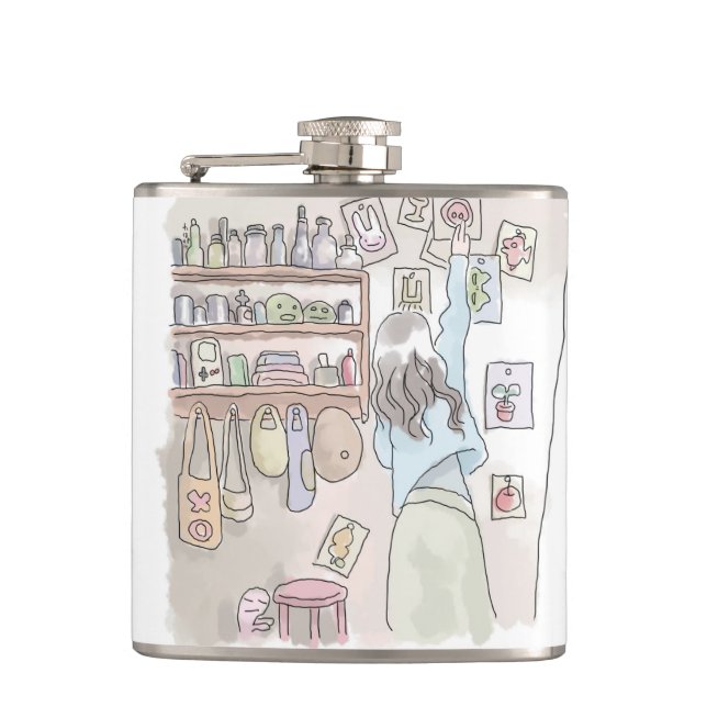 Nina Hip Flask (Front)