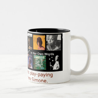 Nina Simone: In Her Own Words Two-Tone Coffee Mug