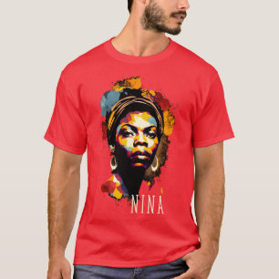 Nina Simone Splash T-Shirt