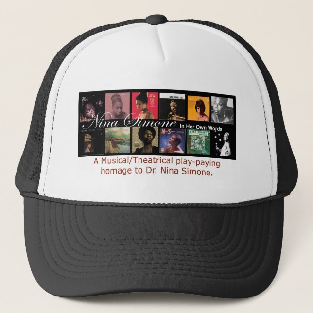 Nina Simone -The Legacy Lives Trucker Hat (Front)