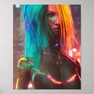 Nina: The Cyborg Warrior Poster