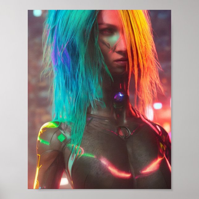 Nina: The Cyborg Warrior  Poster (Front)