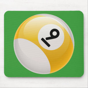 NINE BALL MOUSE MAT